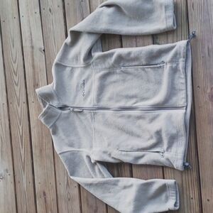 Columbia women's fleece gray jacket size S